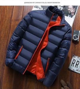 2019 New Winter Jackets Parka Men Autumn Winter Warm Outwear Brand Slim Mens Coats Casual Windbreaker Quilted Jackets Men M-4XL