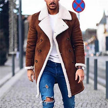 Load image into Gallery viewer, Covrlge Men&#39;s Jackets And Coats Winter Thicken Warm Jacket Vintage Outwear Windproof Jacket Men Fleece Men Parkas Clothes MWD002