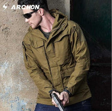 Load image into Gallery viewer, M65 UK US Army Clothes Casual Tactical Windbreaker Men  Waterproof Flight Pilot Coat Hoodie Military Field Jacket