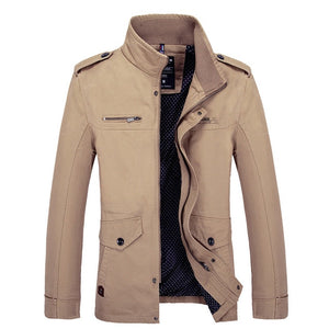 Clothes Coat New Arrival Male Jacket Slim Fit High Quality Mens Spring  Clothing Man Jackets Zipper Warm Cotton-Padded